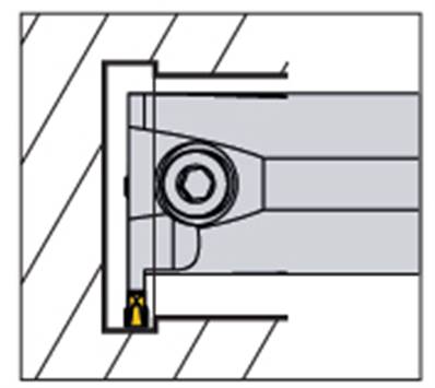 Porte Outil De Tron Onnage S M C Kgmn Grooving Holder