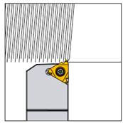 Porte outil de filetage SEL 1212 J16 -L- IR16 External threading holder