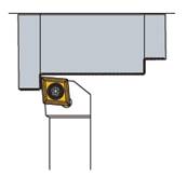 Porte outil de tournage exterieur 95° SCLCR - L 110 - L1 10