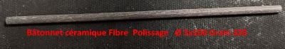 Bâtonnet céramique Fibre pour Polissage Ø 3x100 Grain 320