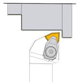 Porte outil de tournage exterieur 95° DWLNL L 100 - L1 26